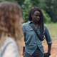 Michonne (Danai Gurira) has made this exact same face for the entirety of two whole episodes.